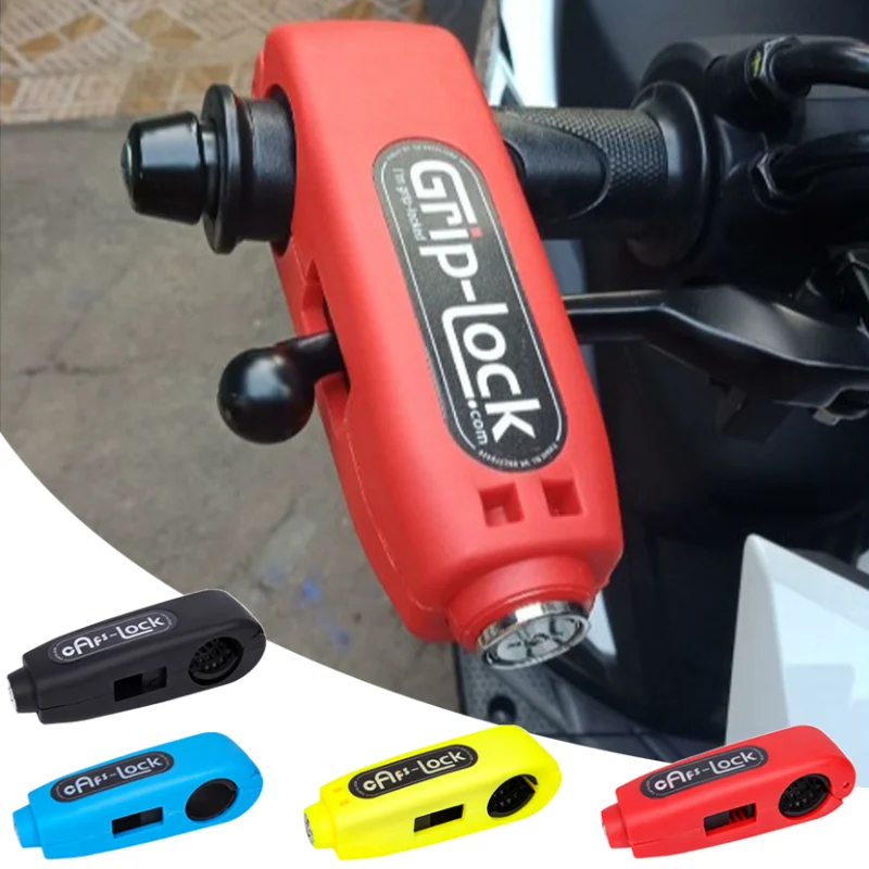 

Brake Lock Throttle Accelerator Grip Lock Scooter Handlebar Safety Anti Theft Protection Security Locks Motorcycle Safety Tools
