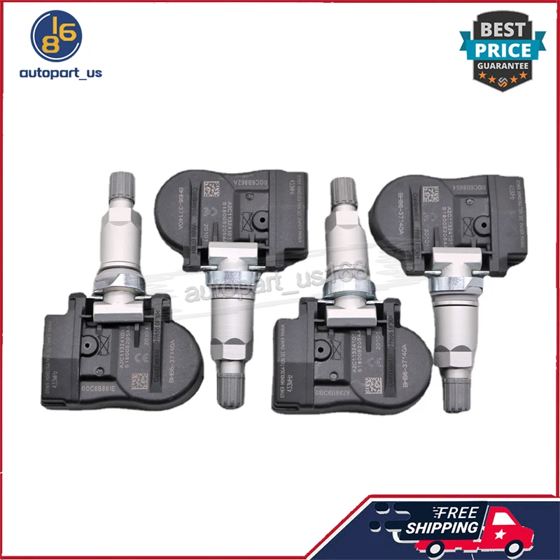 TPMS Ÿ̾ з ͸ ý ,  2 2 (DE) 3 5 (CW) 6 CX-5 (GH) CX-9 (TB1), BHB637140A, 433MHZ GS1D37140, 4PCs