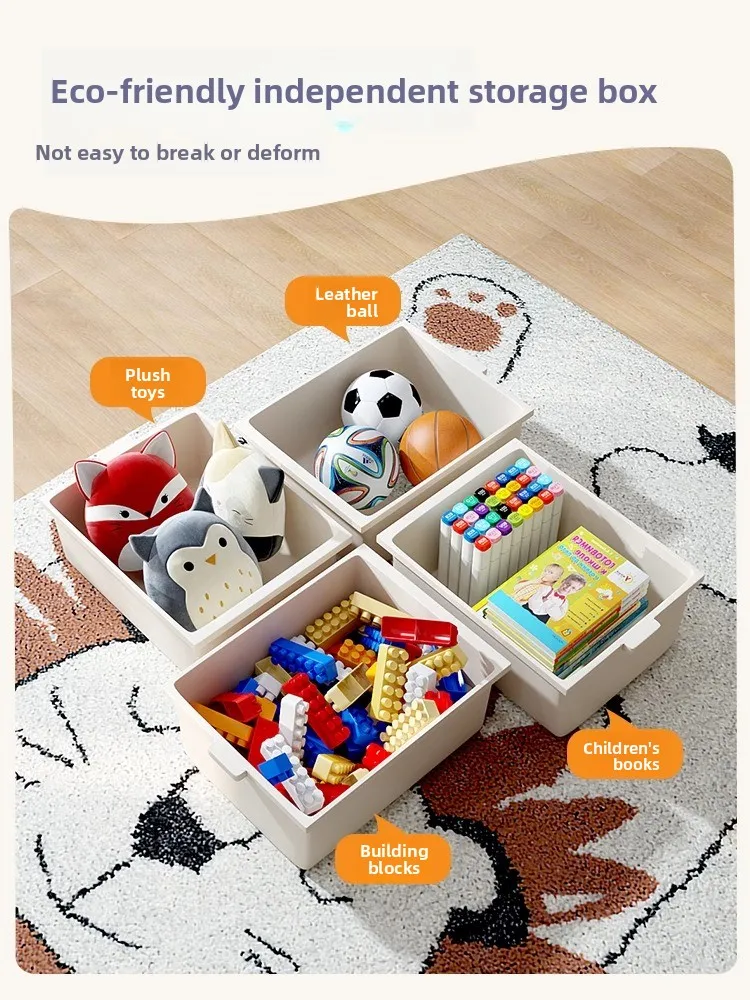 Children's Toy Storage Ra Stand Multi-layer Home Baby Storage Toy Organizer Simple Classin Sorting Box Storage Cabinet
