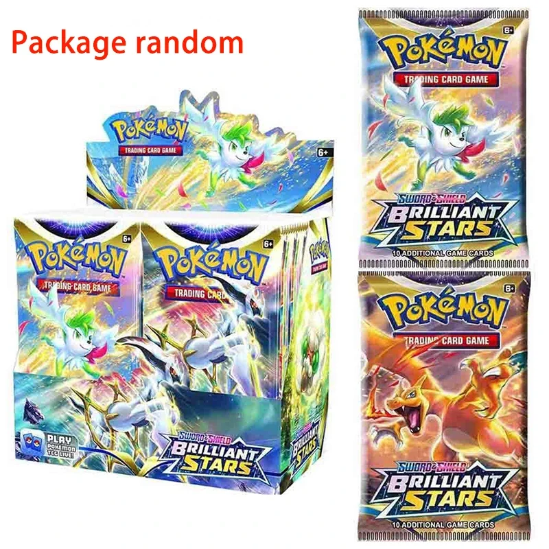 

Pokemon Batter Game Cards 4Bags of 36Sheets Hidden Fates Scarlet GX Vmax EX Mega Energy Shining Offline Game Playing Games