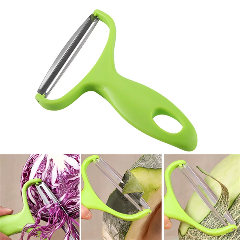 스테인레스 스틸 야채 필러 커터, 넓은 입, 과일 샐러드, 감자 강판, 나이프 요리, 주방 도구