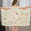 Yeiiow bath towel