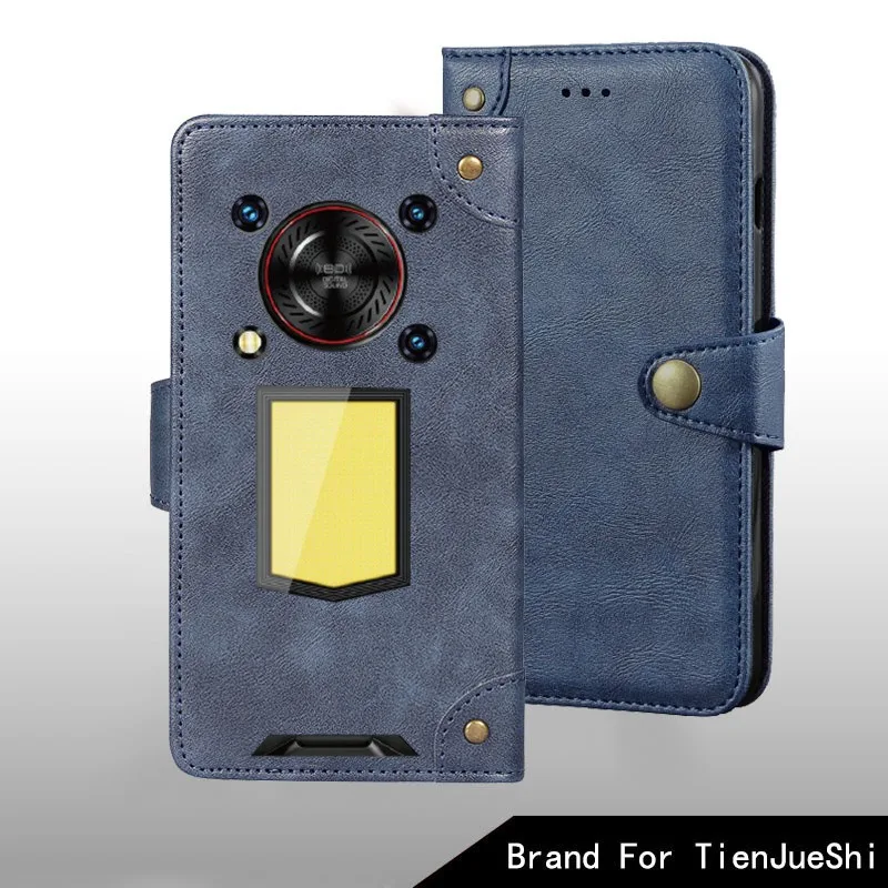 Metal Buckle Retro Leather Back Case Cover - Premium Phone Accessories