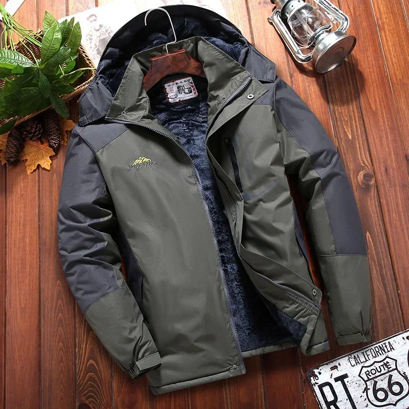 

Man Padded Coat Outdoor Clothing Novelties Padding Hooded Down Jackets for Men Quilted Parkas Casual Winter 2023 High Quality