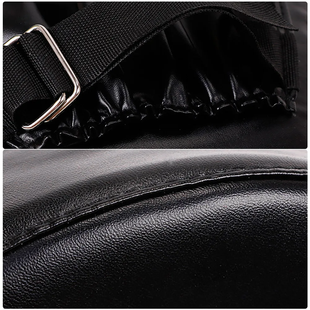 Boxing Hand Target PU Leather 5-Finger Hand Target Wear Resistant Punching Mitts Boxing Focus Pads for Martial Arts Training