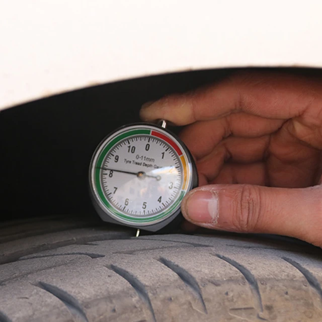 Règle D'indicateur De Profondeur De La Roue De Voiture Automatique 0-20mm,  Jauge De La Bande De Roulement En Plastique, Outil De Mesure De La  Profondeur De La Roue De Pneu - Jauges 