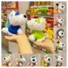 Creative Puppy Keychain Cute Small Dog Doll Plush Keychain For Bag Pendant Furry Puppy Stuffed Keys Accessories Toy Doll 1