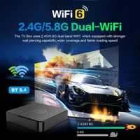 Android14.0 TV Box Rockchip RK3518 Tik Tok Google Play Smart Voice Control 2.4G/5.8G Dual WiFi Video 4K Медиаплеер Set Top Box — изображение 4