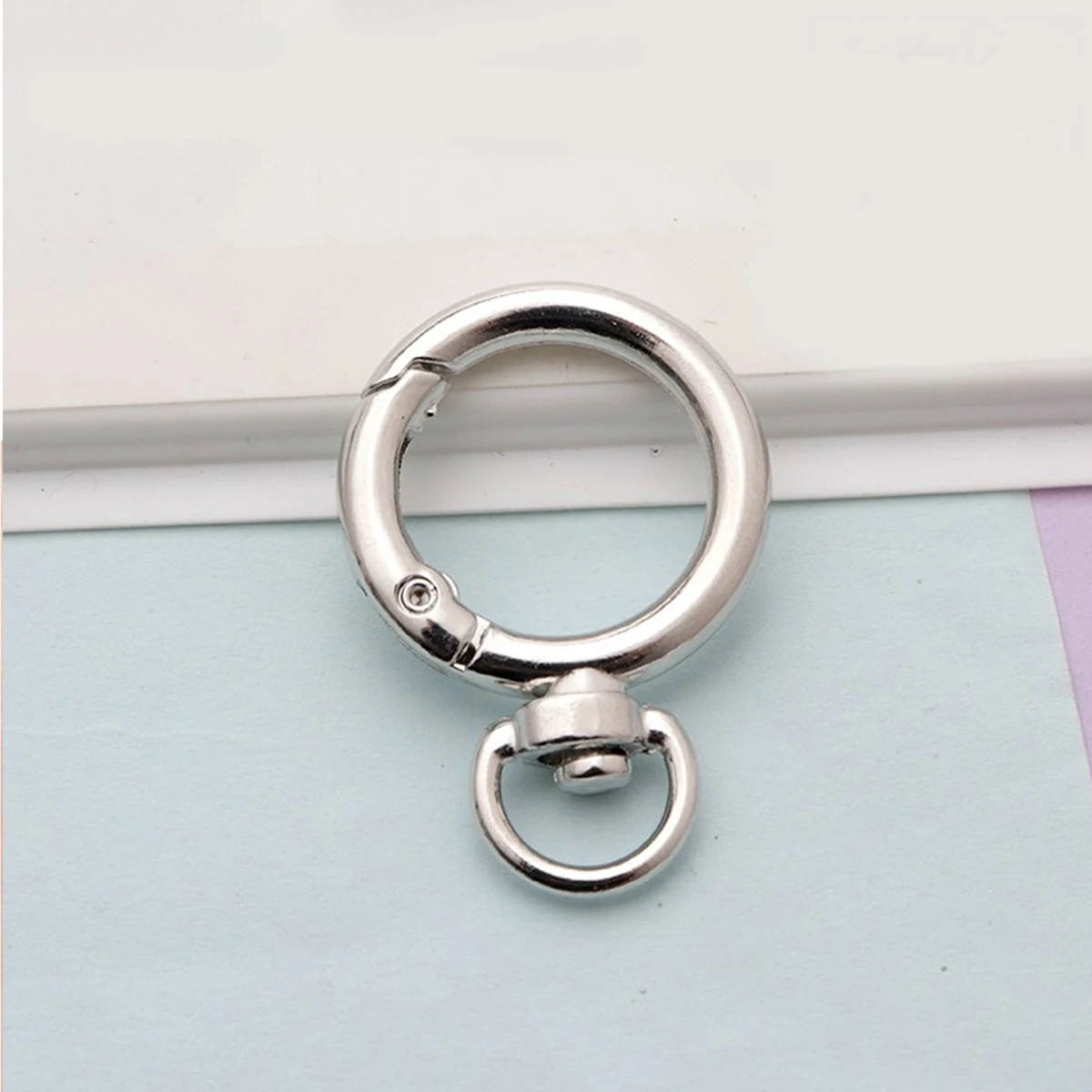 Versatile Metal Alloy O-Ring Key Hooks
