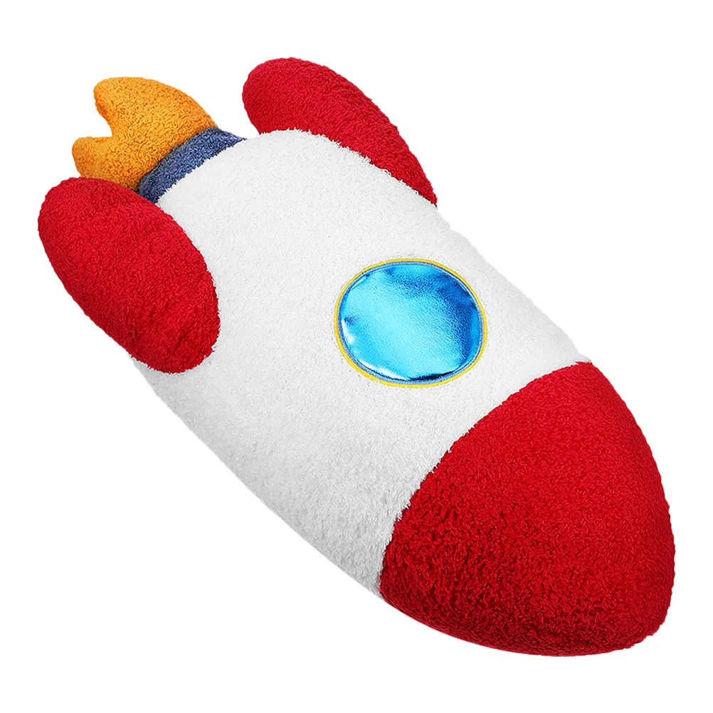 Space Rocket Toys Outerspace Mini Pillow Stuffed Animal Pp Cotton Ship Nursery Decor Child 3
