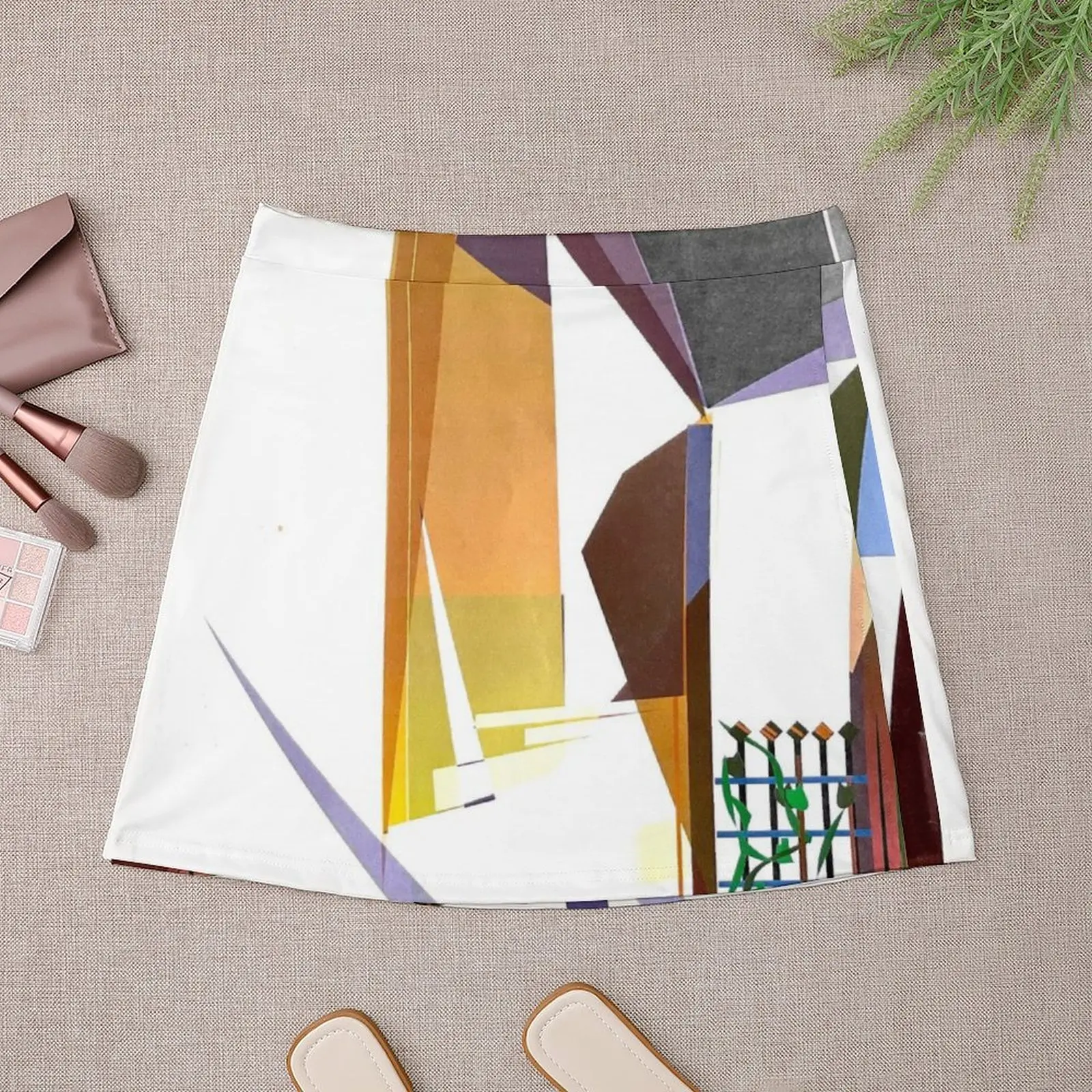Alley in Afternoon Mini Skirt Korean clothing short skirts for women short skirt for women