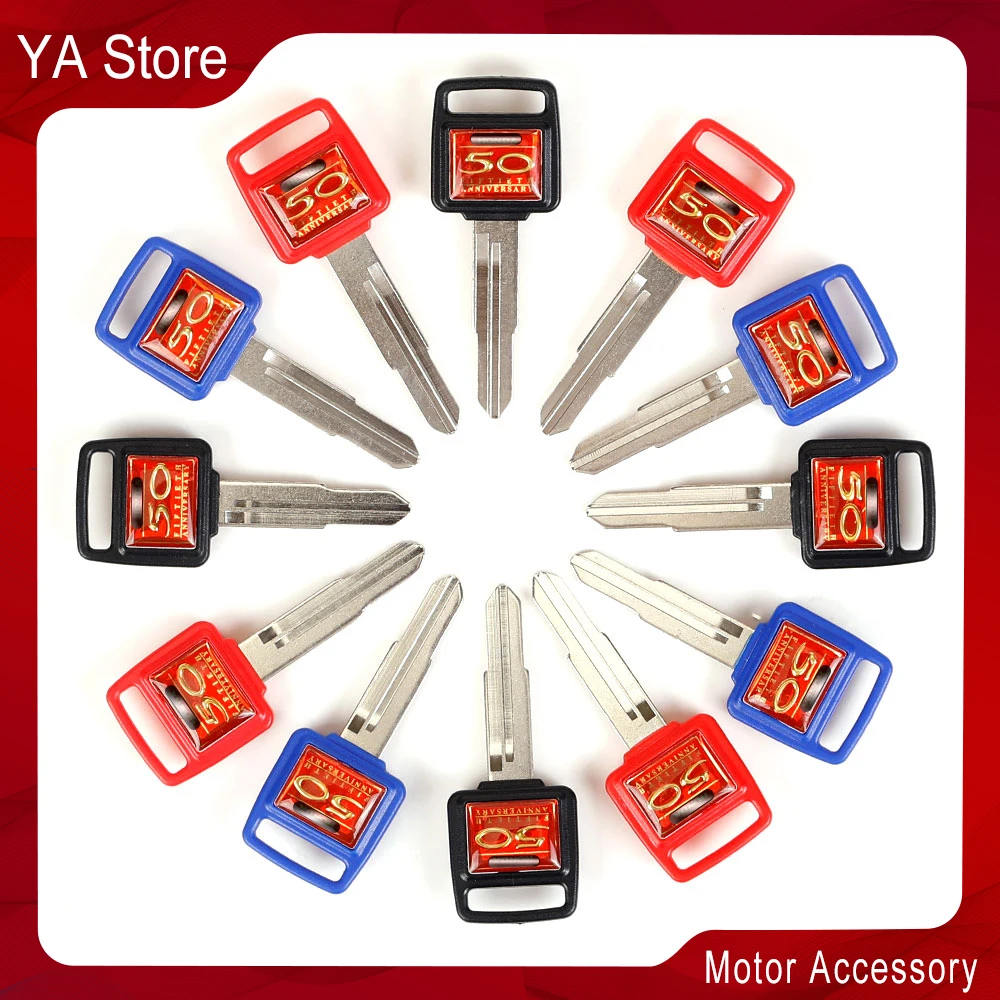 

12Pcs New Blank Key Motorcycle Replace Uncut Keys For HONDA DIO50 ZX AF17 AF18 AF25 AF24 AF27 AF28 AF34 AF35