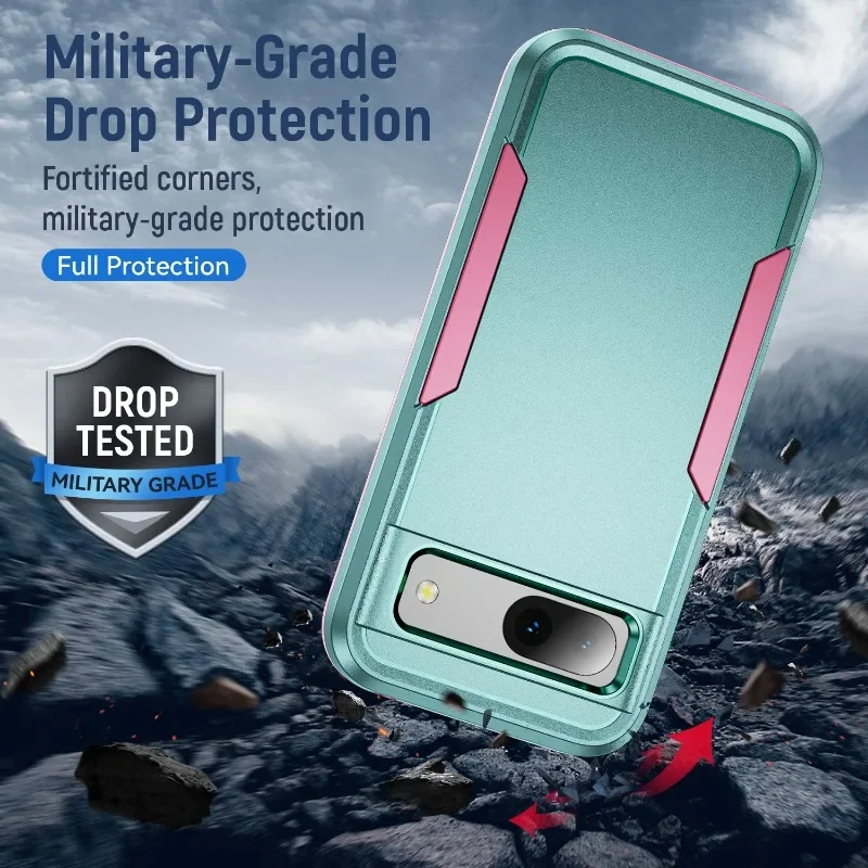 Luxury Armor Shockproof Dual Protection Mobile Phone Case