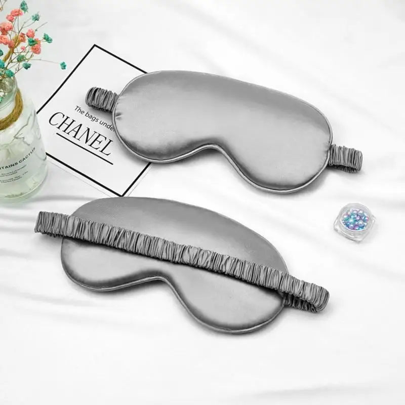Imitated Silk Eye Mask | Breathable, Soft Comfort for Sleep & Travel