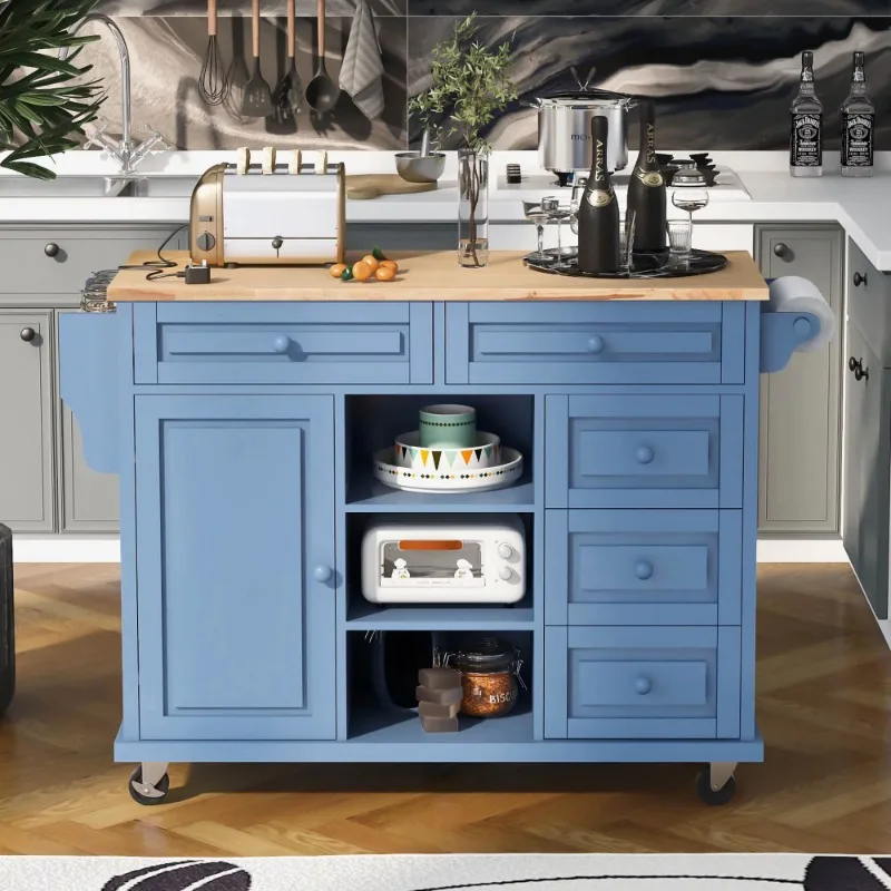 https://ae01.alicdn.com/kf/Sd68f1dd1cda34b82865f679e8800b49br/Kitchen-Cart-with-Rubber-Wood-Desktop-Rolling-Mobile-Kitchen-Island-with-Drawers-Blue.jpg