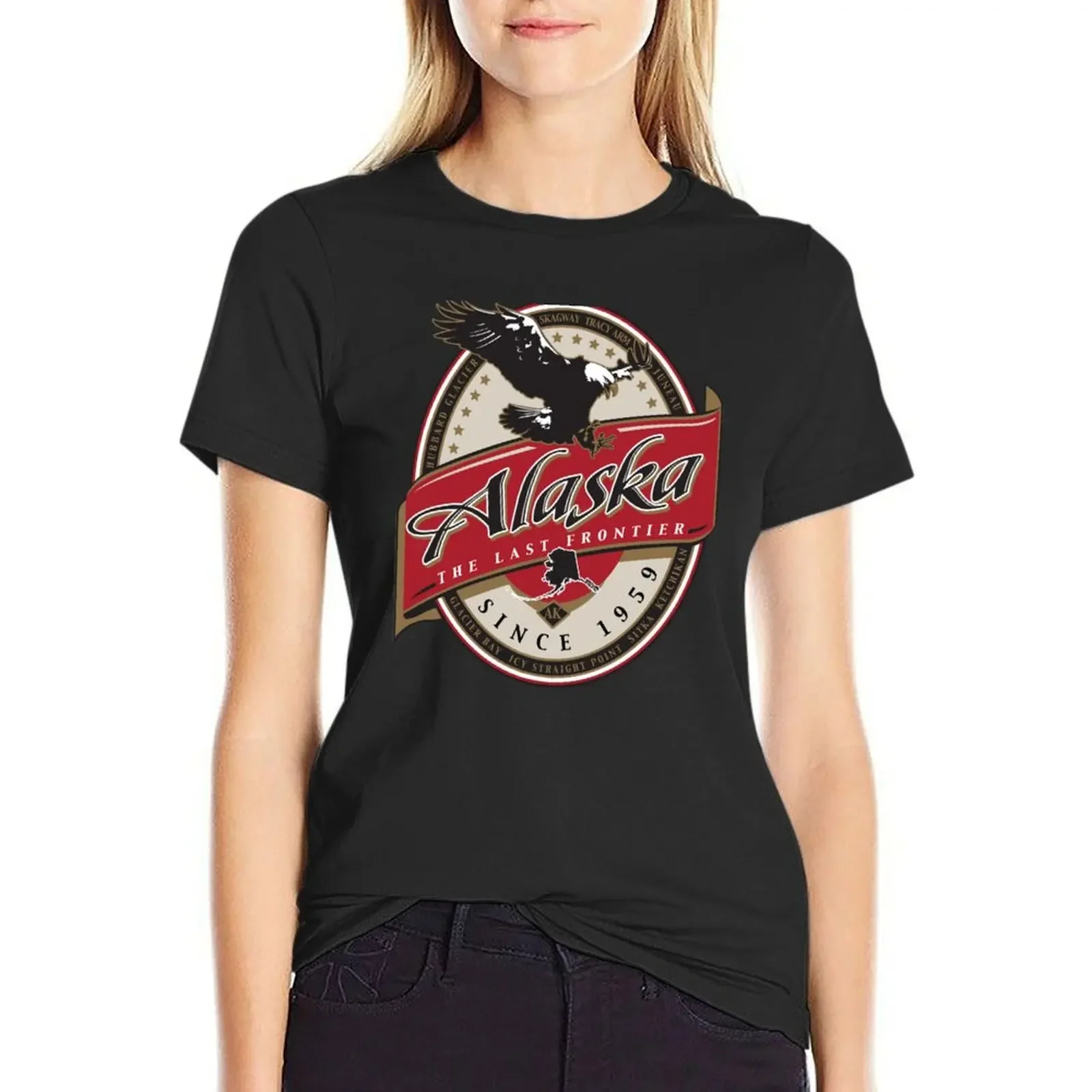 

Alaska: The Last Frontier T-Shirt anime clothes tees Women clothes