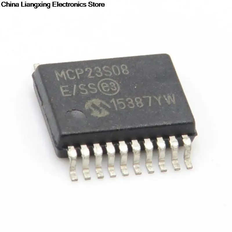 10 PCS MCP23S08-E/SS 패치 SSOP-20 MCP23S08 8 비트 I/O 확장기 칩 인터페이스 IC 브랜드 새로운 원본 재고 있음
