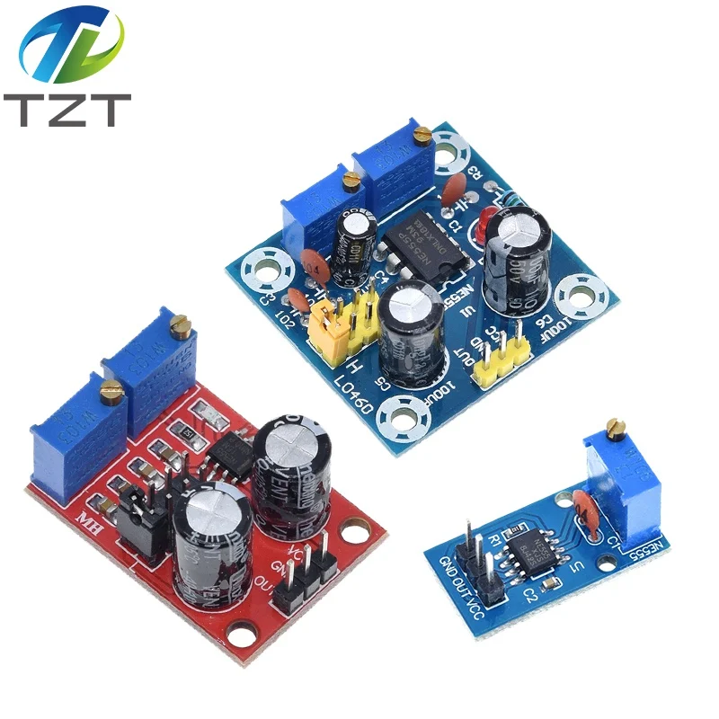 1/2/3PCS NE555 Puls Frequenz Duty Zyklus Einstellbare Modul Rechteck Welle 5V-12V signal Generator Für Arduino Smart Auto