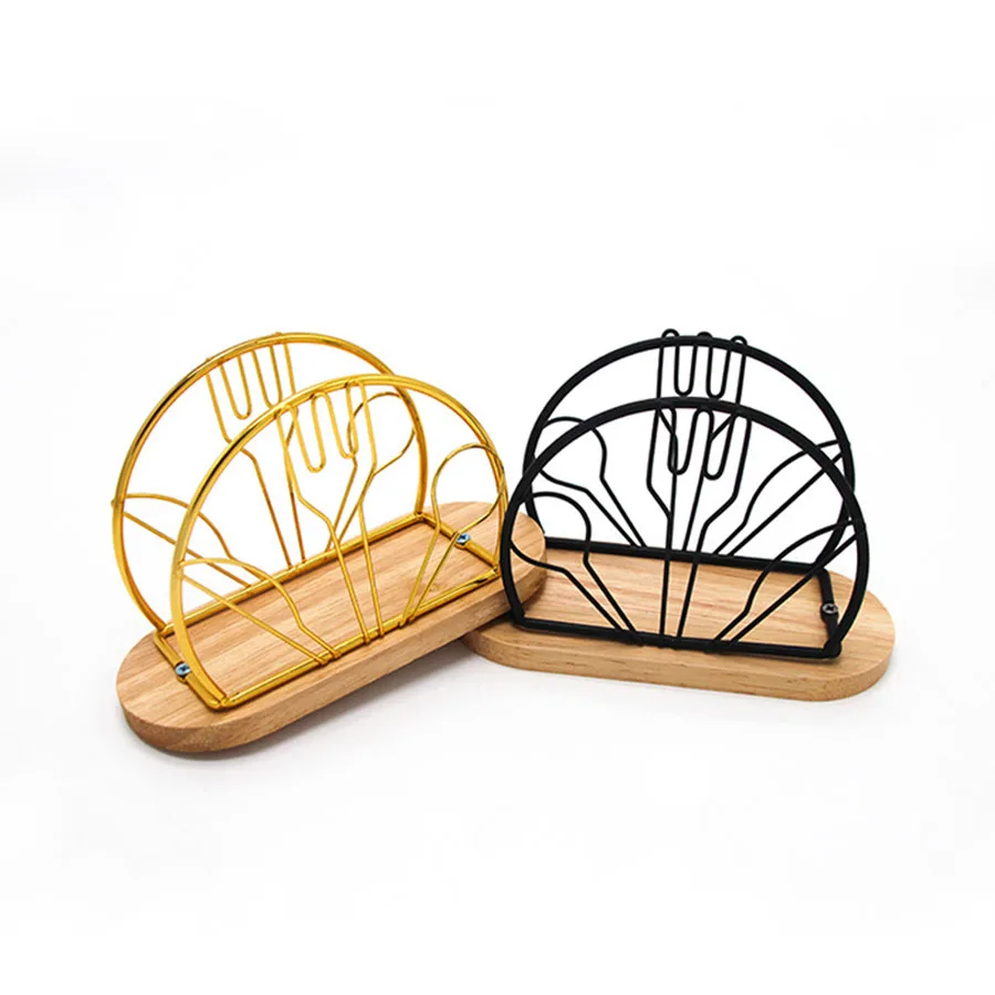 Napkin Holder Upright Stand Tissue Dispenser Towel Paper Rack for Picnic Buffet Dinner Table Office Kitchen Restaurant Party 3