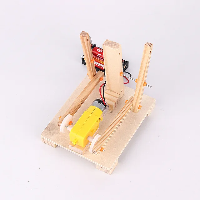 DIY Electric Running Robot Kids Science Discovery Toys STEM Education Physics Experiment Kit School handwork Project Art Craft 6
