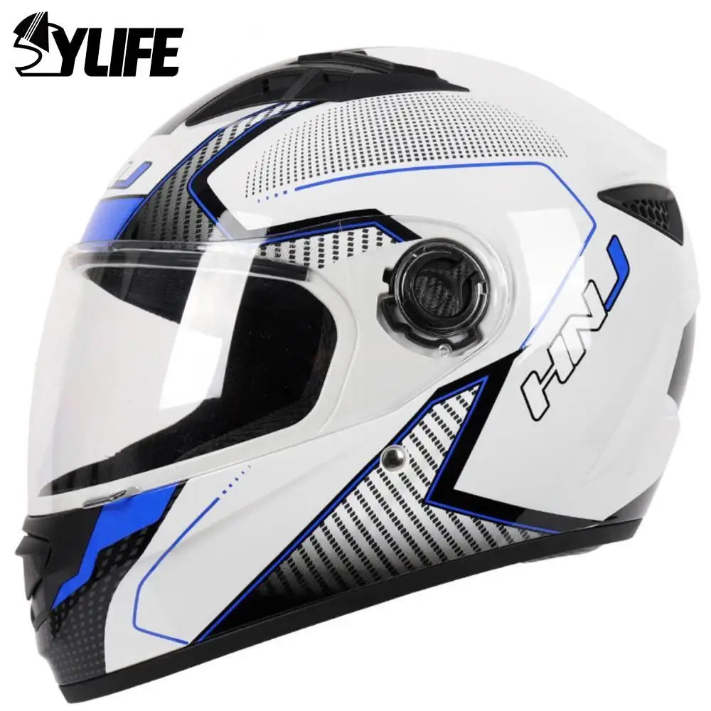 

Helmet Motorcycle DOT Approved Cycling Helmet Casco Moto Full Face Helmet Men Women Motorcyclist Capacete De Moto Size 56-62CM