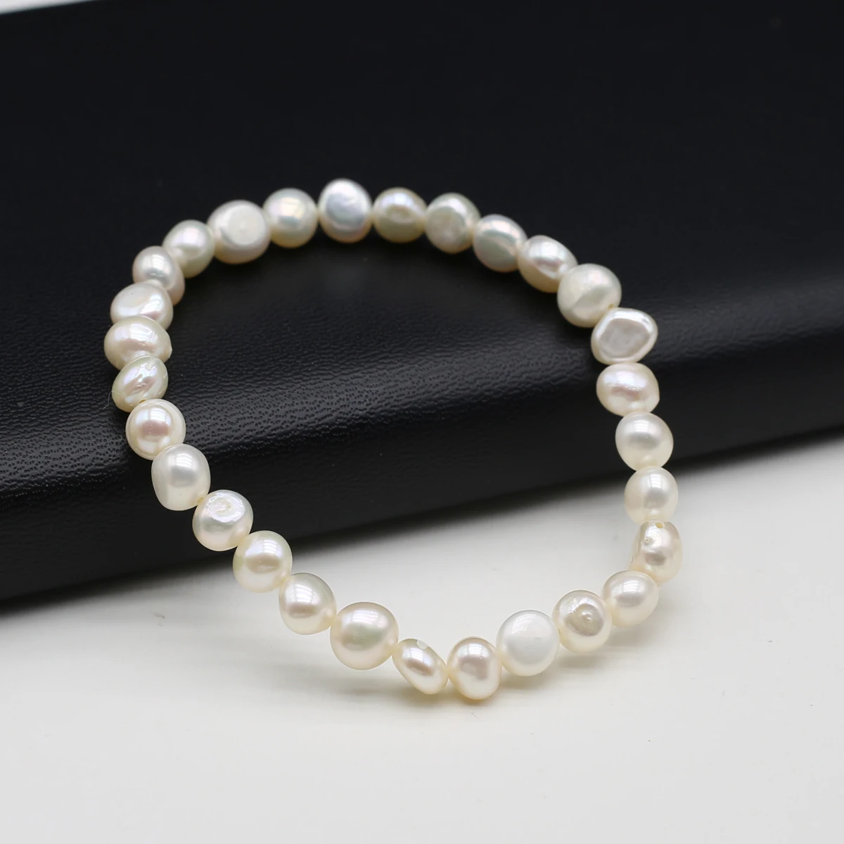 White Off Round Freshwater Pearl Bracelet – To Hold And To Have
