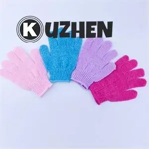 1pc Exfoliating Bath Glove Scrubber Skid Resistance Body Massage Sponge Gloves Bathwater Scrubbing Gloves Bath Gloves Shower 1