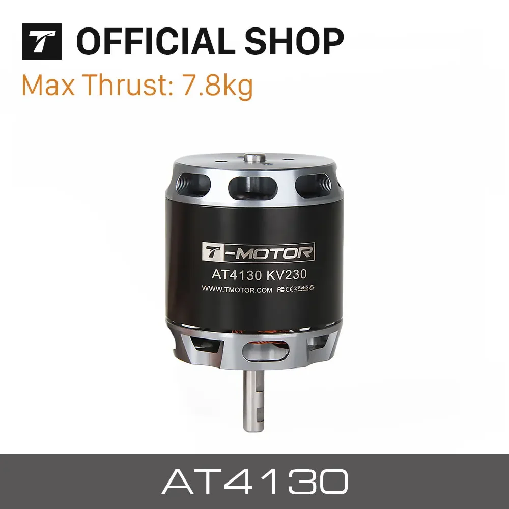 

T-MOTOR бесщеточный двигатель AT4130 KV230 300 кв 450 кв Электрический беспилотный Дрон с фиксированным крылом OEM или ODM