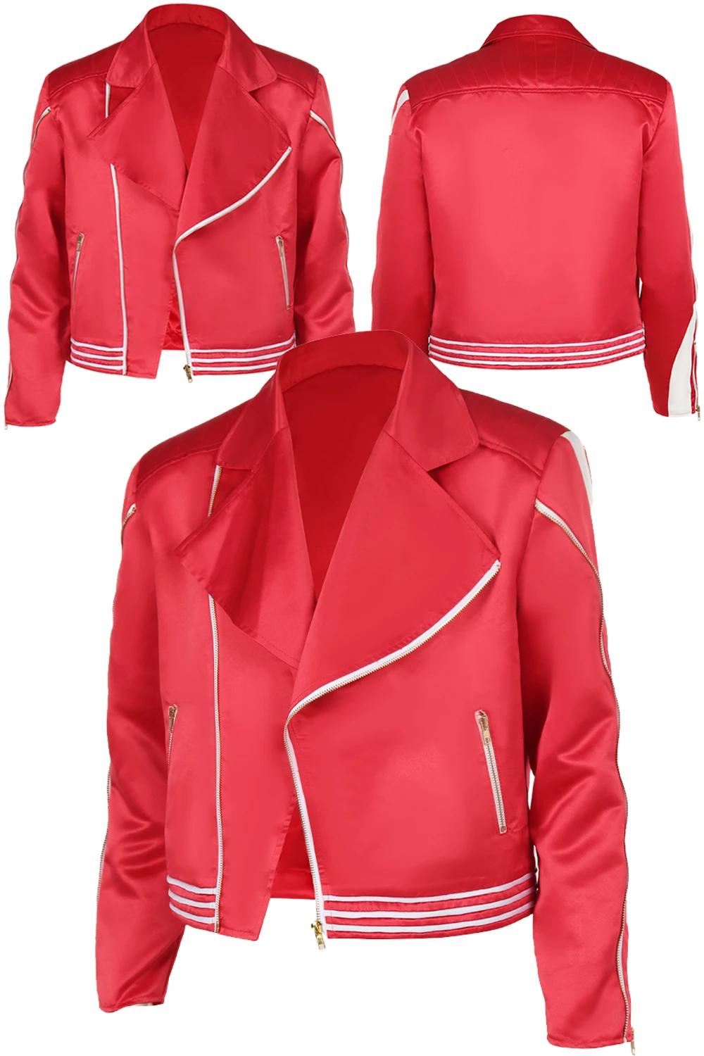 

Freddie Cosplay Fantasty 80s Jacket Top Rock Band Costume Adult Men Roleplay Male Fantasy Fancy Dress Up Party Clothes