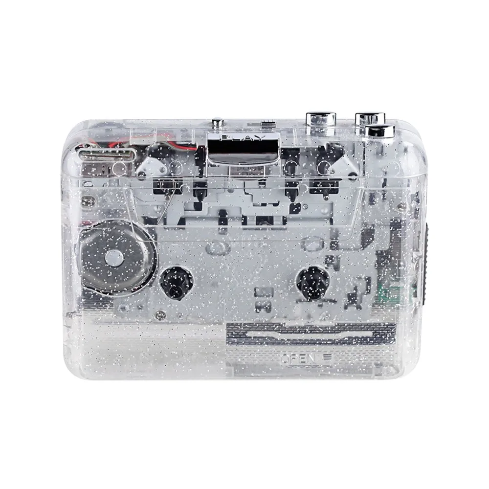 High Fidelity Cassette Player USB2.0 Port Dual Channel USB Cassette Capture Radio Easy Operation Tape Signal Converter