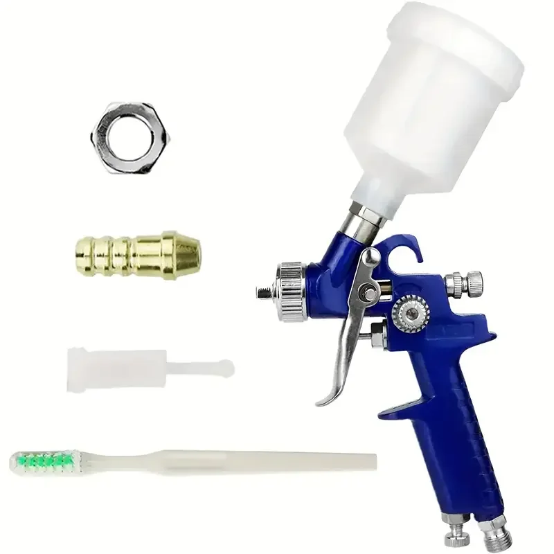 Car painting with 1.0mm nozzle air spray gun, gravity feed spray gun, suitable for car primer, furniture surface spraying