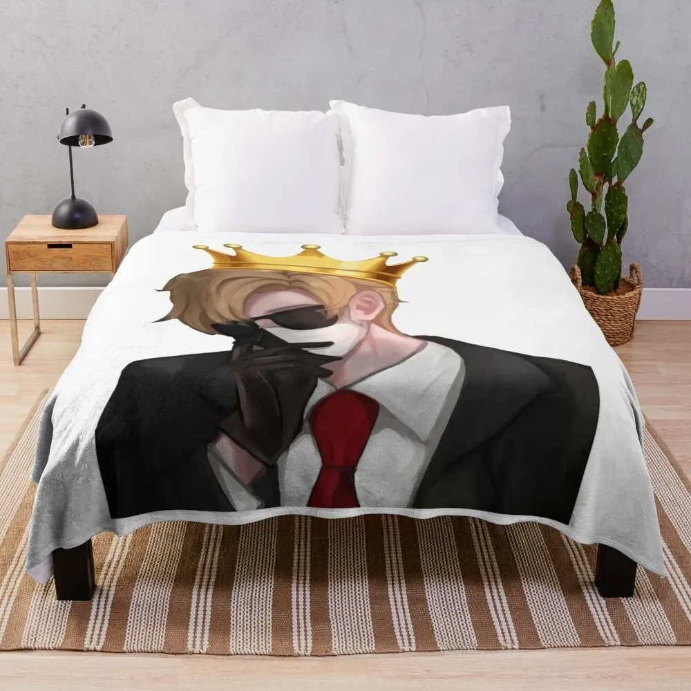 

Ranboo Merch,RANBOO набивное одеяло, Рождественские декоративные одеяла