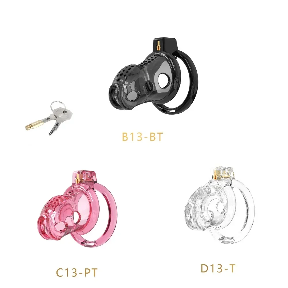 Soft Chastity Cage Penis Swallow Abstinence Sex Toys Bondage Cock Cage 6 Size Rings Catheter Sissy Gay Male SM CB Lock