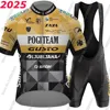 Ljubljana Gusto 2025 Cycling Jersey Pogi Team Set Mens Clothing Road Bike Suit Mountain Bicycle Shirt Bib Shorts MTB Maillot 1