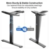Redlife Electric Standing Desk Frame Stand Up Desk Height Adjustable Base Dual Motor w/ Memory Controller for Home & Office 4