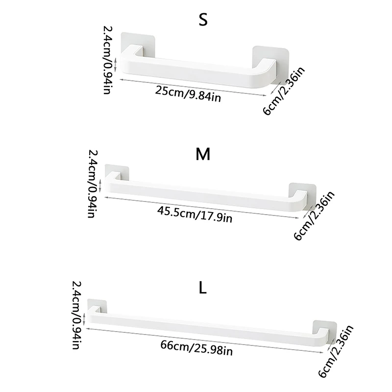 Household Minimalist Bathroom Wall Mounted Towel And Towel Storage Rack towel rack