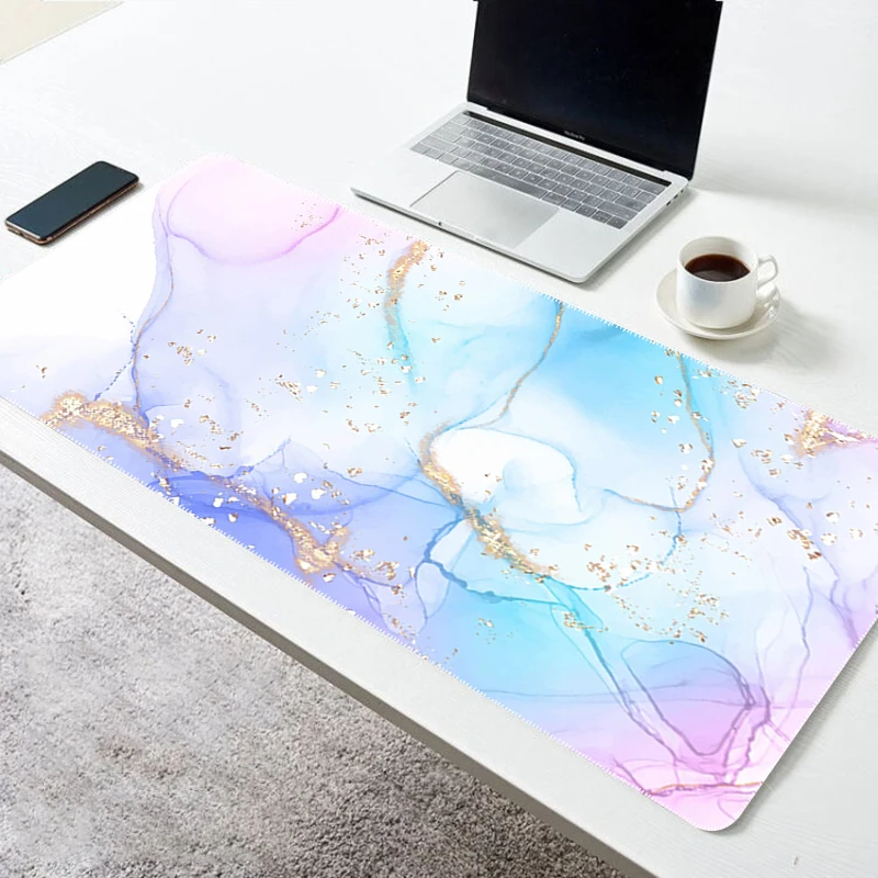 

Mause Pad Marble Desk Protector Mousepad Gamer Keyboard Pc Accessories Computer Desks Mouse Pads Gaming Mats Mat Large Xxl Mice
