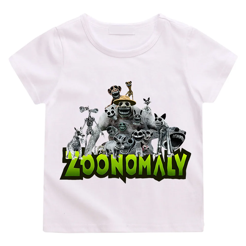 Футболка Game Zoonomaly для маленьких девочек
