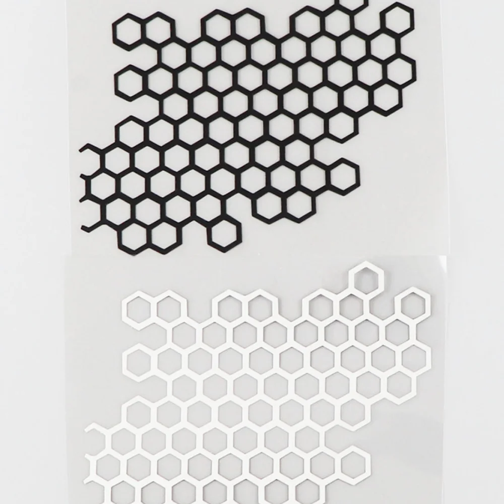 

1pc car refit creative body stickers Motorcycle sticker Personalized Honeycomb body decoration stickers