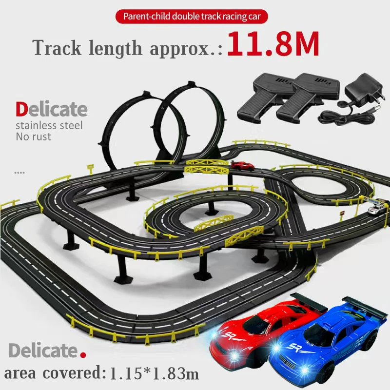 Piste de course + 2 voitures Vitesse & Go, circuit de course, voiture  électrique, jouets pour enfants 6 ans enfants piste de course, voiture de  circuit, excalextric, circuit, circuit de voiture - AliExpress