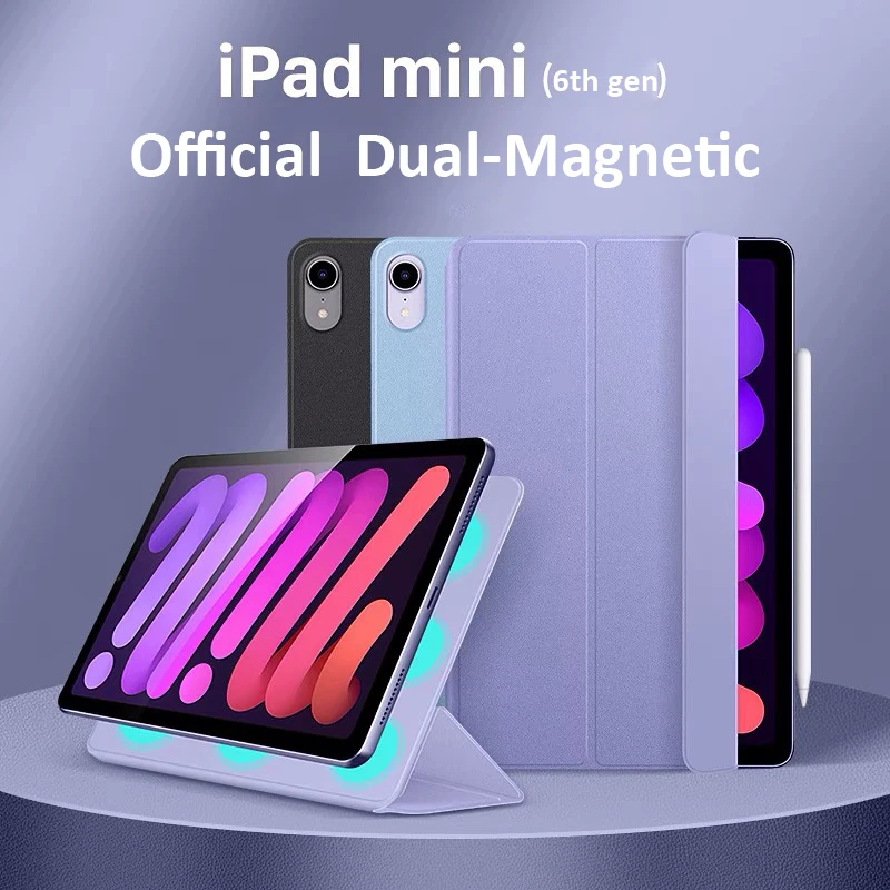 Ультратонкий умный чехол для iPad Mini 6 поколения Магнитный Air 4 Pro 11 2020 2018 из