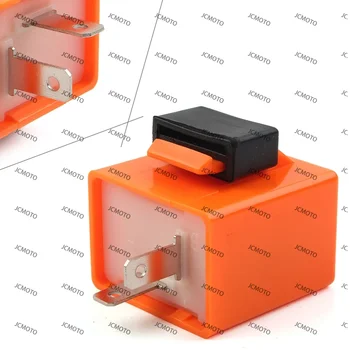 Per la maggior parte degli accessori moto 6V-12V Relè lampeggiante per bici elettrica Beeper LED Indicatore di direzione Lampeggiante per moto