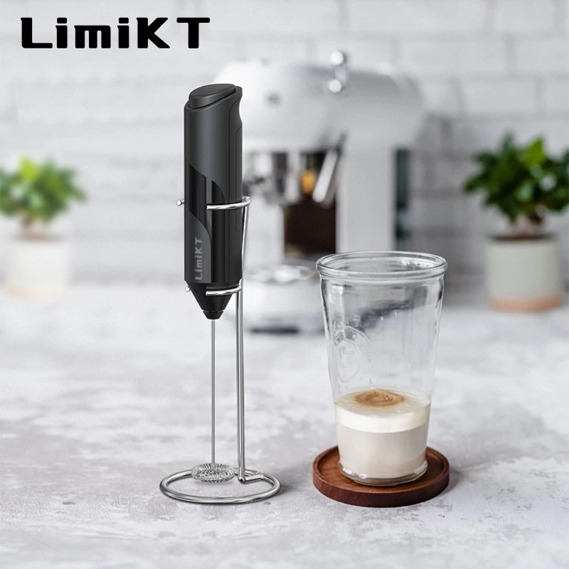 LimiKT Electric Milk Frother Coffee Cream Electric Milk Frother Stirrer Various Colors milk frother