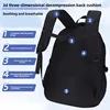 2025 Large capacity men's backpack with astronaut pendant 2 sizes of student school backpacks Student nylon school bags mochilas 4