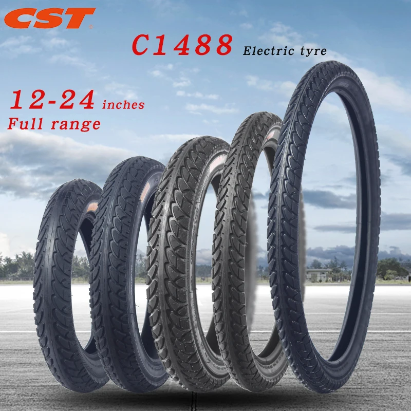 

Electric Scooter Tire, E-Bike Tire, C1488, 14, 16, 18, 20, 22, 24 Inch, 14x2.125, 3.0, 20x1.75, 24x1.95
