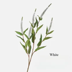 Forked Sage Artificial Plant Decoration Ornament for Home and Weddings (White)