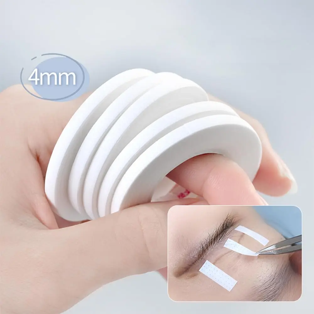 Eyelash Extension Tape 10Roll 4mm Breathable Anti-allergy Easy to Tear Micropore for Eyelash Extension Supplies Eyelid Lift Tape eyelash extension tape eyelash extension supplies