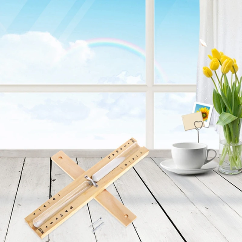 

Wall-Mounted Hourglass Wooden Hourglass 15 Minutes Fit For Use In The Sauna Room
