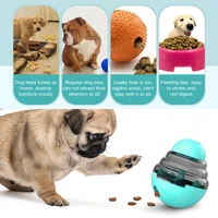 Funny Pet Interactive Tumbler Ball Toy Large Small Dog Slow Feeder Dispenser Puzzle Bulldog Golden Retriever Training Supplies 2