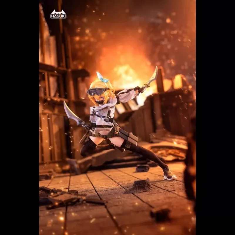 사전 주문 HASUKI 1/12 스케일 카디널 블레이드 멜리나 애니메이션 액션 피규어 모델 인형 장난감 취미 수집품